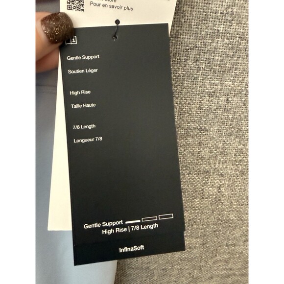 Nike Zenvy Gentle Support High Waist 7/8 Leggings M Medium Blue Women NWT $100 - Picture 4 of 10